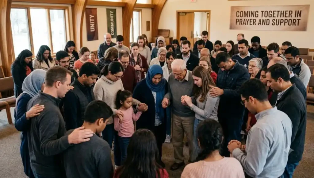 Coming Together in Prayer and Support