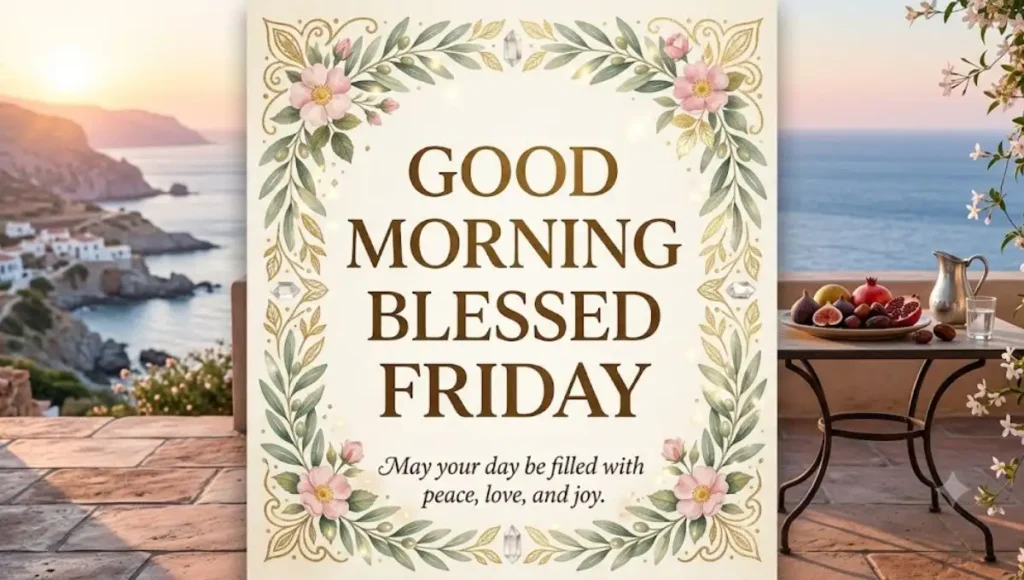 Friday Morning Prayers and Blessings Quotes and Images