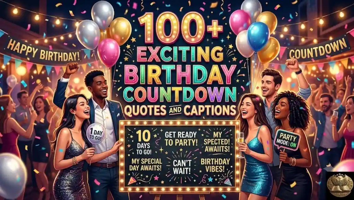100+ Exciting Birthday Countdown Quotes and Captions