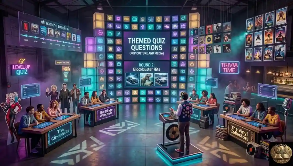 Themed Quiz Questions (Pop Culture and Media)