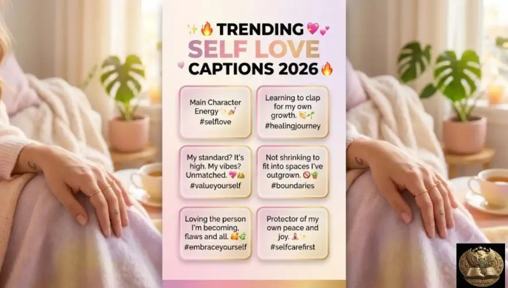 🔥 Trending Self Love Captions 2026